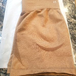 NVGTN Mocha Contour Shorts Small
